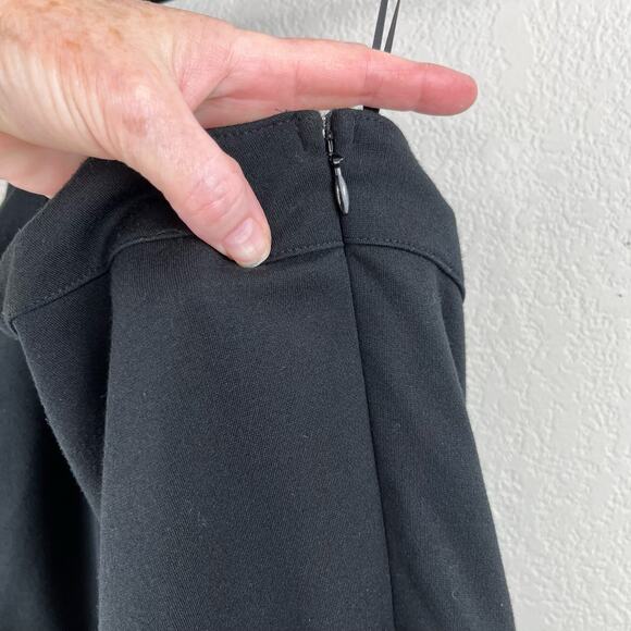 Chelsea28 Mixed Media Colorblock Sleeveless Halter Midi Dress Blue/Black 2X NWT - Picture 8 of 15